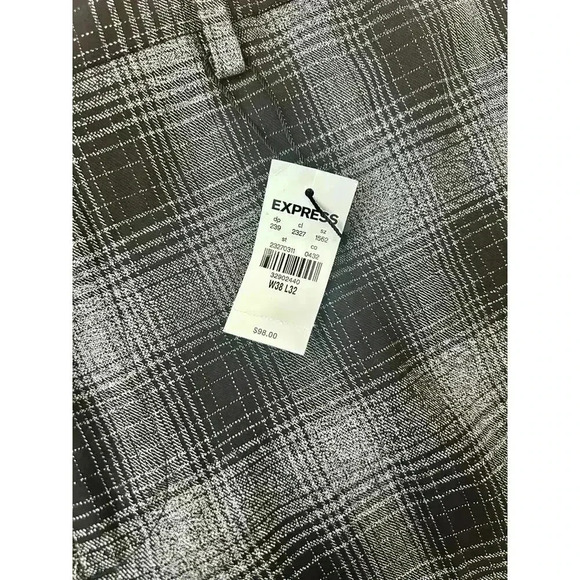 New Express Mens Dress Pants size 38x32 - Picture 2 of 4